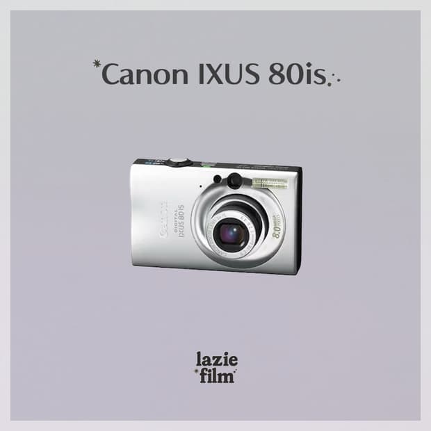 인물✧・゚캐논 익서스 80is 디카 빈티지디카 ixus 80