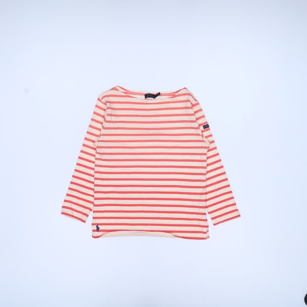 S 폴로 랄프로렌 단가라 긴팔 티셔츠 N7587