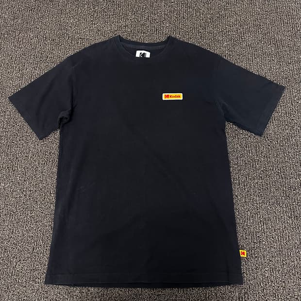 KODAK 코닥 반팔티셔츠 블랙 XL