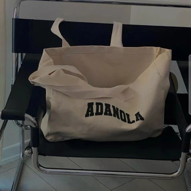 ADANOLA 가방,아다놀라 바시티 토트백,손연재 에코백