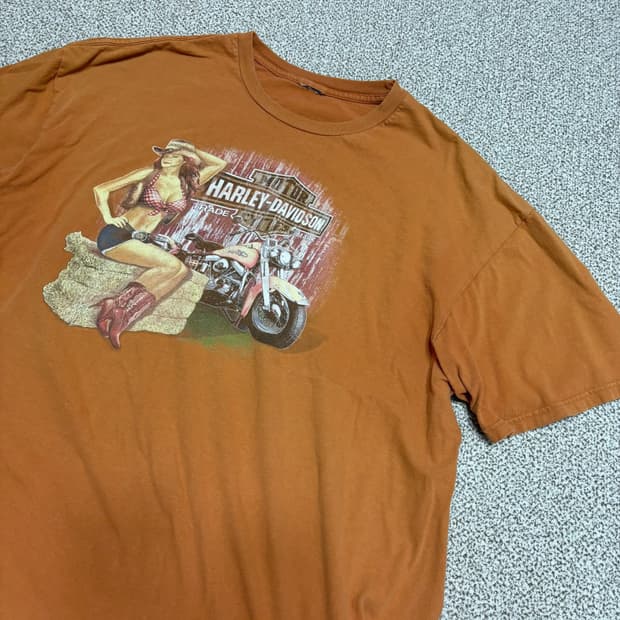 [2XL,택포] Harley 할리 데이비슨 반팔 티셔츠 [A]