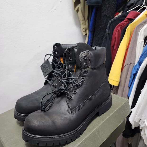 (새상품) 팀버랜드 7인치 블랙 부츠