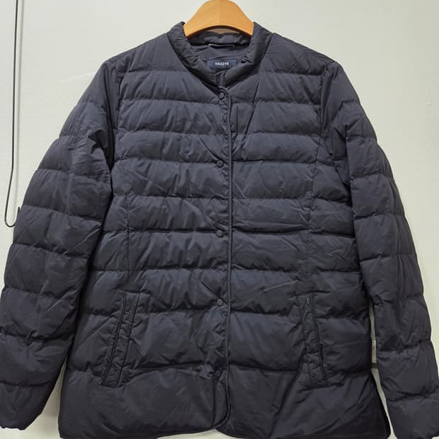 헤지스 구스다운 경량 점퍼 쟈켓 여성 95