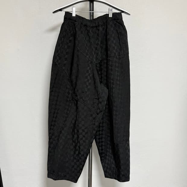 14aw 꼼데가르송 꼼데가르송 패턴 아방가르드 팬츠 s