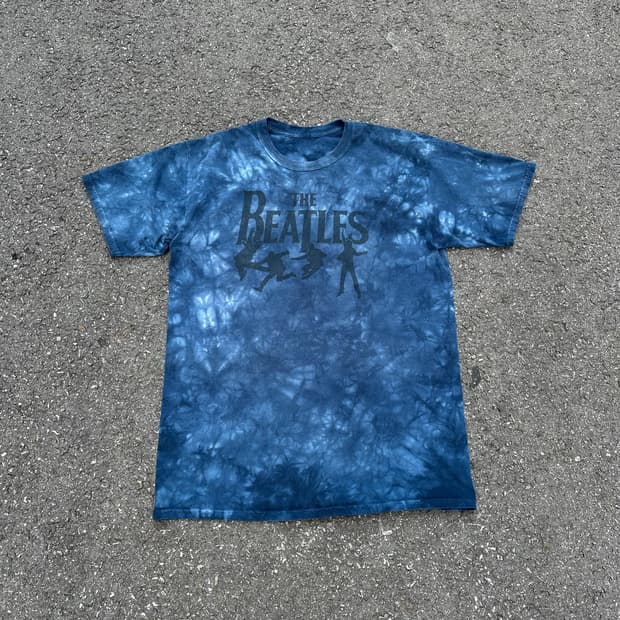 [비틀즈] •The Beatles Liquid Blue T-Shirt