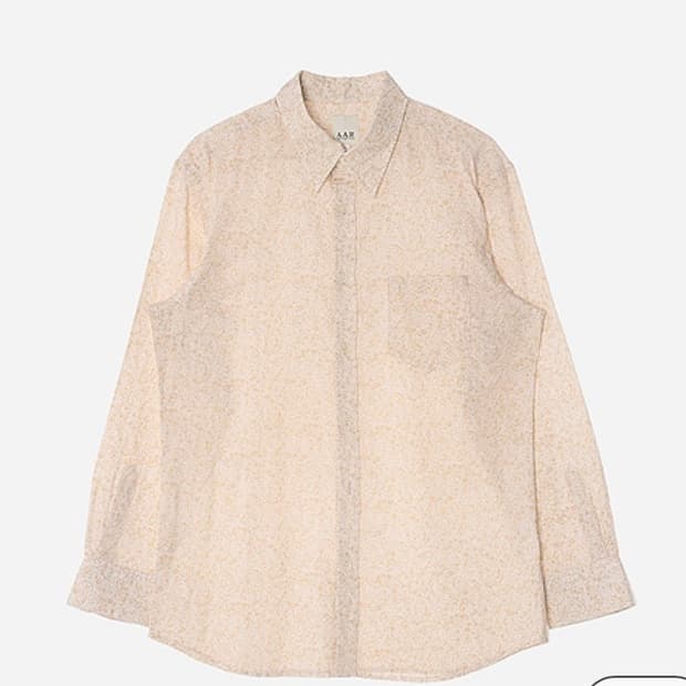 [XL] 요지 야마모토 A.A.R. 플로랄 패턴 셔츠