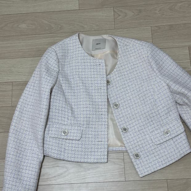 로엠 트위드 자켓 스커트 셋업