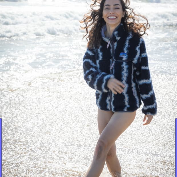 파타고니아 내추럴 블렌드 레트로 가디건 썬더