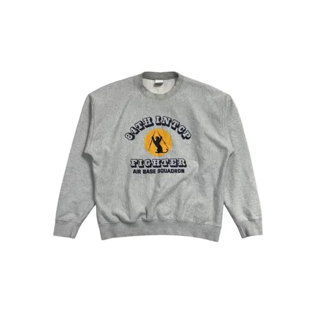 아웃스탠딩 맨투맨 그레이 L