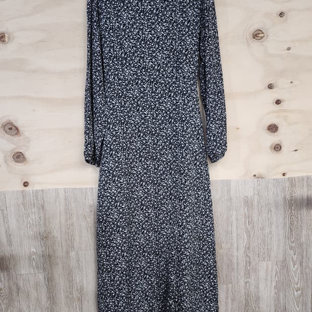 1108) 플라워 롱 원피스