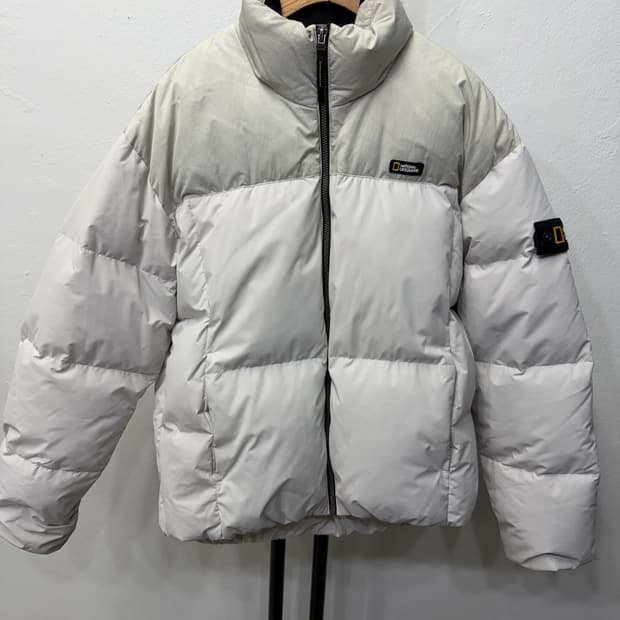 정품) 내셔널지오그래픽 남녀공용 패딩 점퍼 S