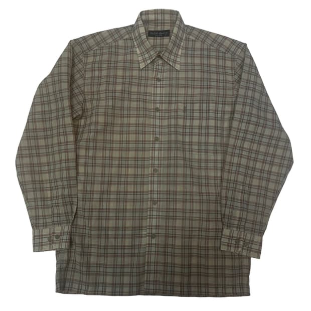 입생로랑 뿌르옴므 베이지체크셔츠 95