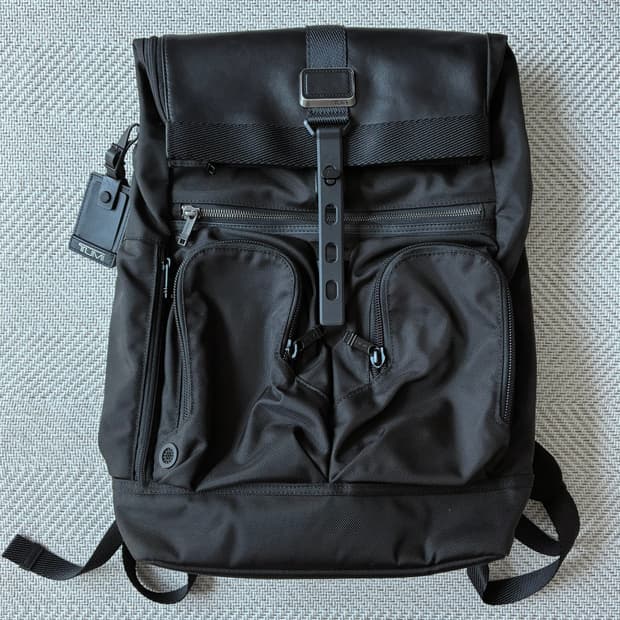 투미 TUMI 알파브라보 런던 롤탑 백팩 블랙