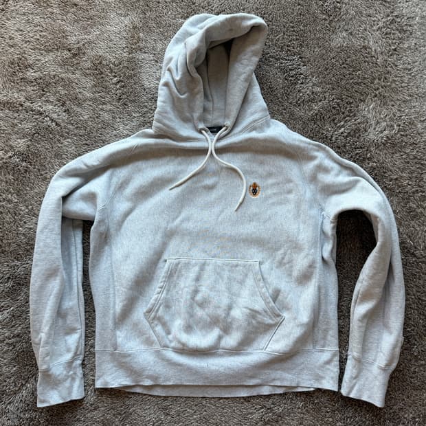 헤리티지플로스 BEAKER 회색 후드티