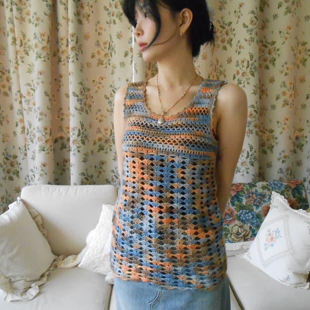 선셋 소다 그라데이션 베스트