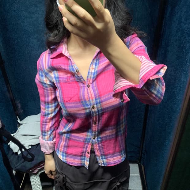 WHO.A.U 여성 셔츠 S 후아유 빈티지