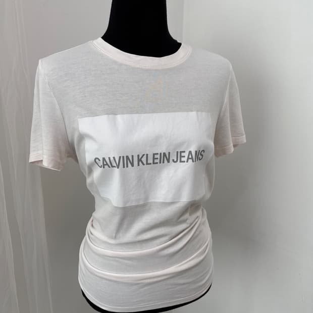 Calvin Klein 캘빈클라인 박스로고 반팔티셔츠