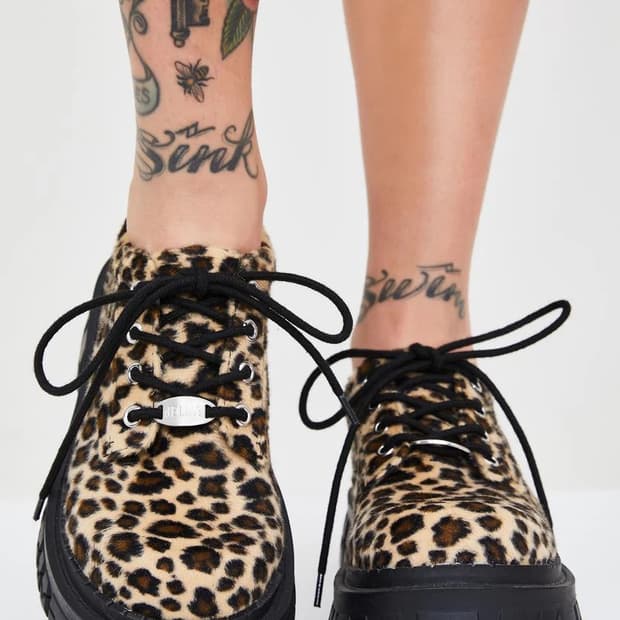 dollskill 호피 로퍼