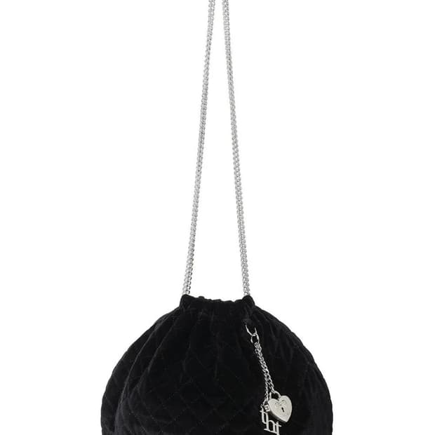 쓰리타임즈 와플 버킷백