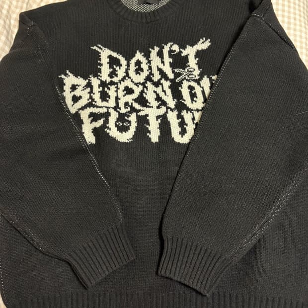 아조바이아조 니트 블랙