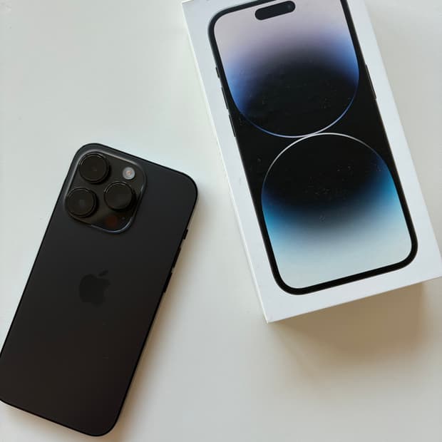 [급처] 아이폰 14프로 스페이스블랙 128gb 풀박스(정품케이스 포함)