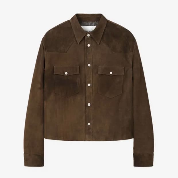 [XL] 25SS 토니웩 웨스턴 크롭 스웨이드 자켓