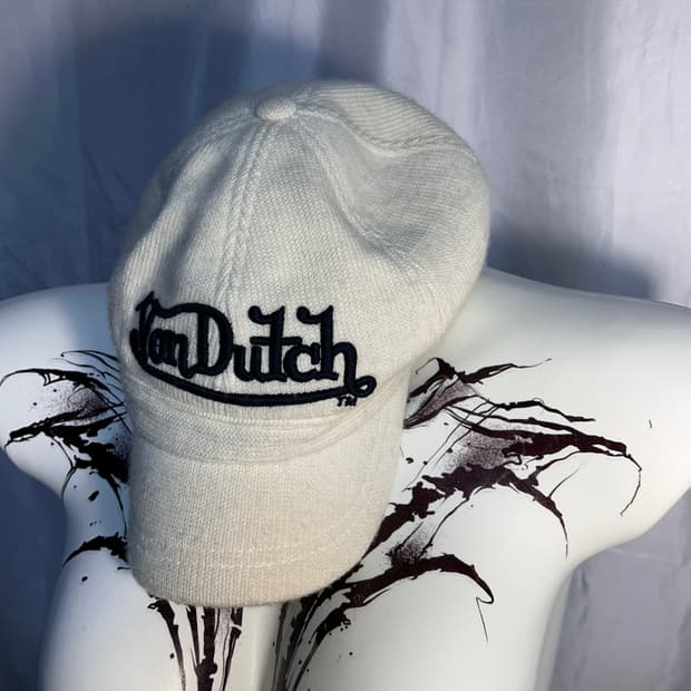 Von Dutch y2k 00s wool cap