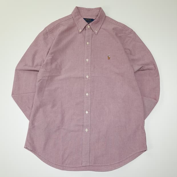 CL674 L 폴로 멀티포니 QR 옥스포드 더스티핑크 셔츠 남방