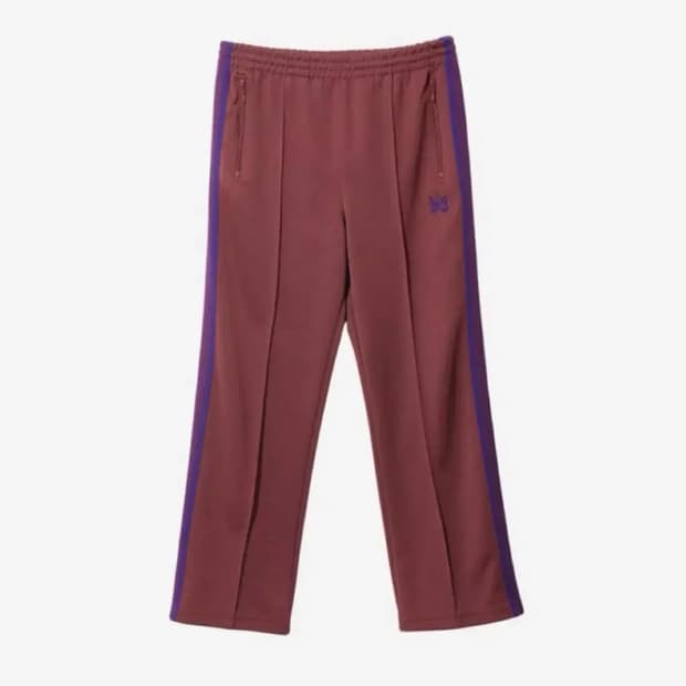 니들스 트랙팬츠 스트레이트 와인