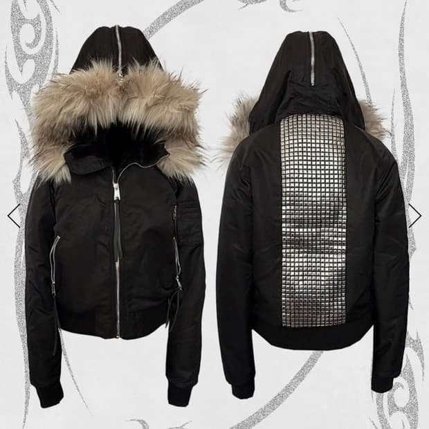 B.access N2B Stud Fur Collar Flight Jack