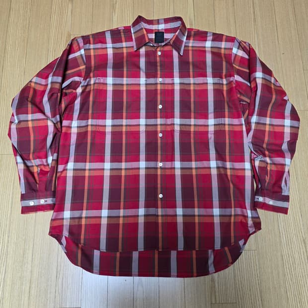 다이와피어39 테크 워크 셔츠 플란넬 플레이드 L 사이즈