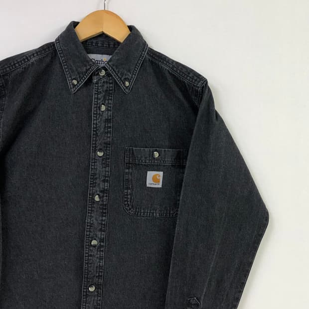 100 칼하트 데님 셔츠