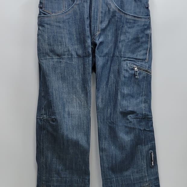 리바이스514 X 686 콜라보 스키 보드 팬츠 / 남 XL 연청