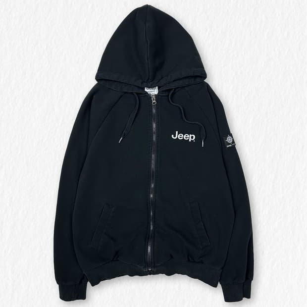 JEEP 후드집업 블랙