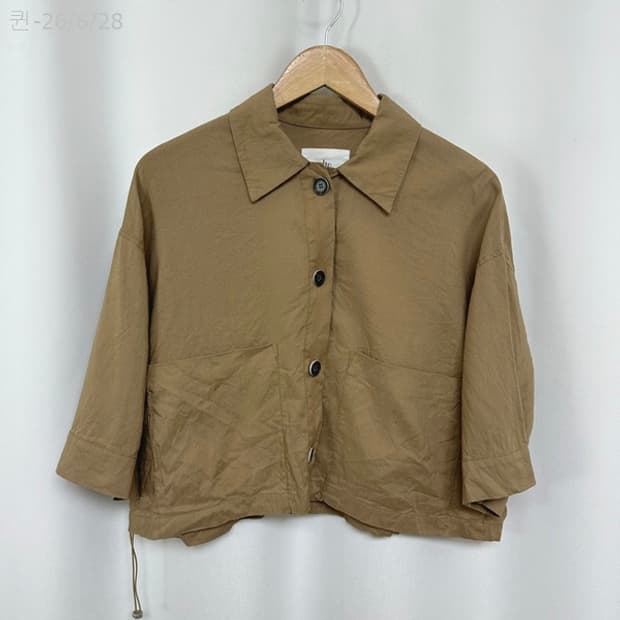 알토 여자 마 루즈핏 셔츠 브라운 FREE