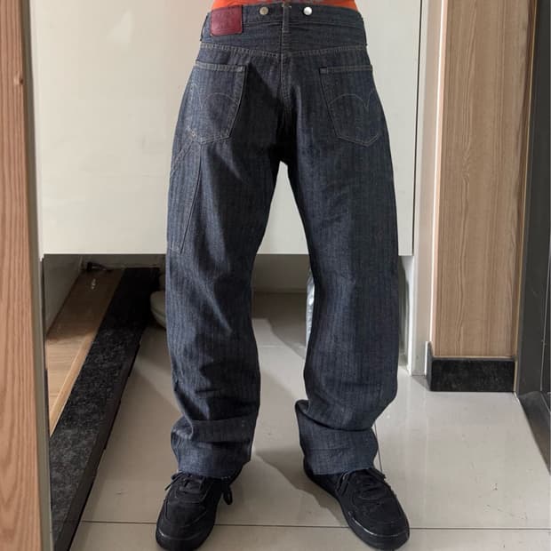 히스테릭글래머 Kinky 카펜터 데님