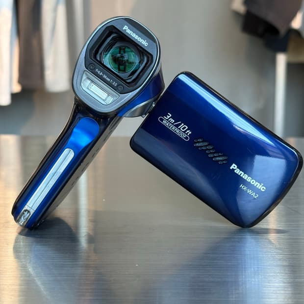 파나소닉 HX-WA2 블루 빈티지 디카/캠코더