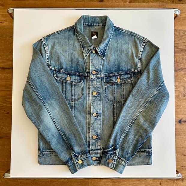 RRL 더블알엘 데님 트러커 재킷 L 신품 lot 271 이동휘