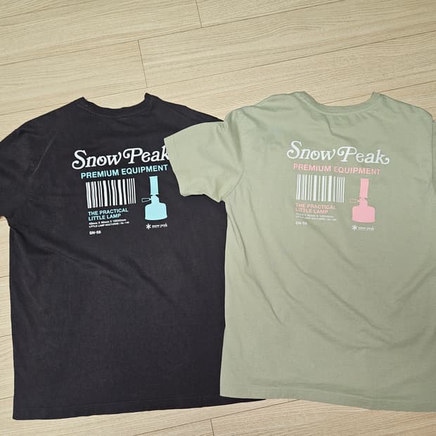 스노우피크반팔 XL2종