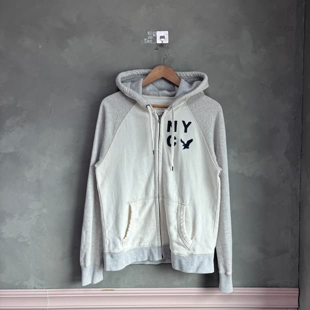 아메리칸 이글 빈티지 뉴욕 후드집업