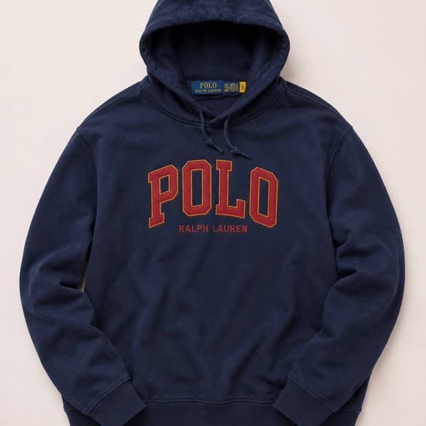 Polo 폴로 랄프로렌 QR신형 빅로고 후드티