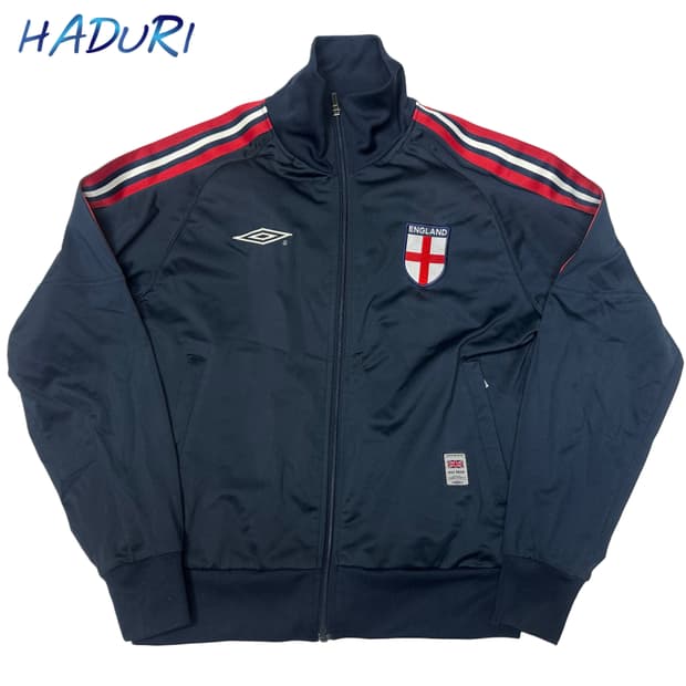엄브로 00s 잉글랜드 네이비트랙탑져지 100