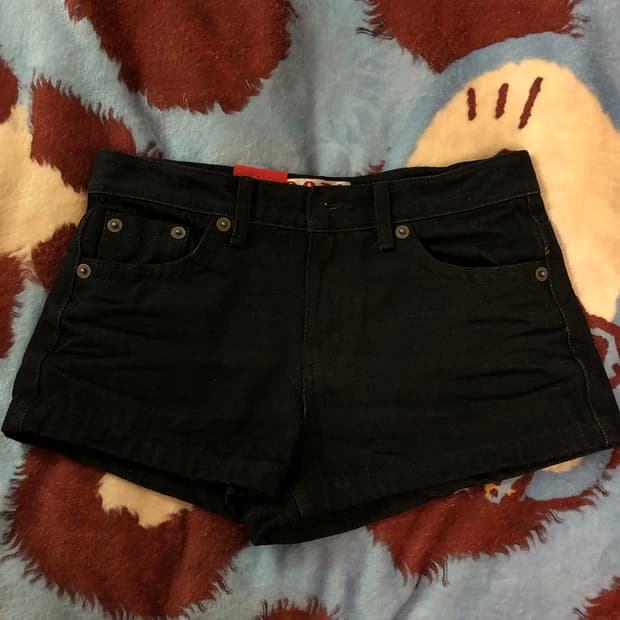 OOTJ 논페이드 숏 데님팬츠 S