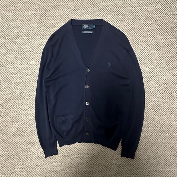 POLO RALPH LAUREN pima cotton cardigan
