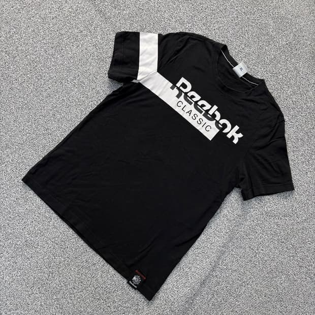 XL 리복 클래식 박스로고 반팔티 0325J