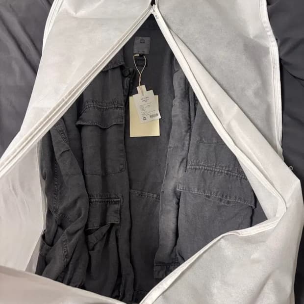 [3]폴리테루 린넨필드파카 자켓 25fw 새상품