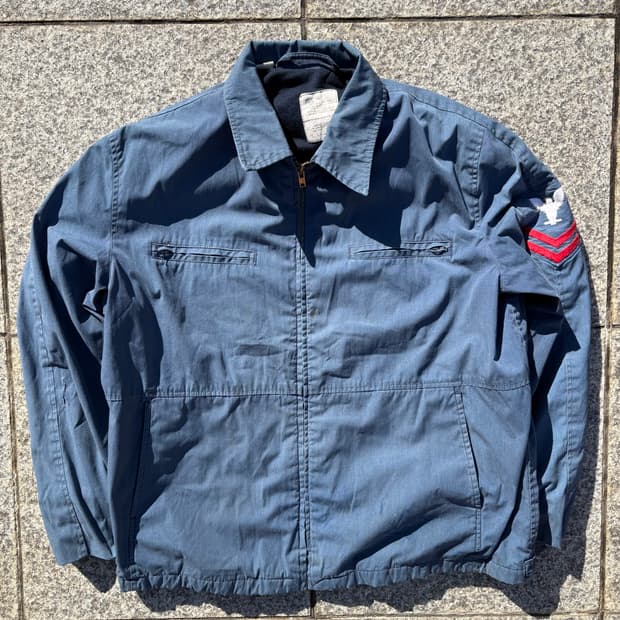 80s 오리지널 usn 유틸리티 자켓
