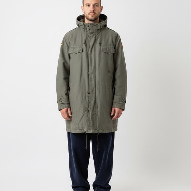 90s 독일 연방군 정품 필드 파카 G.13