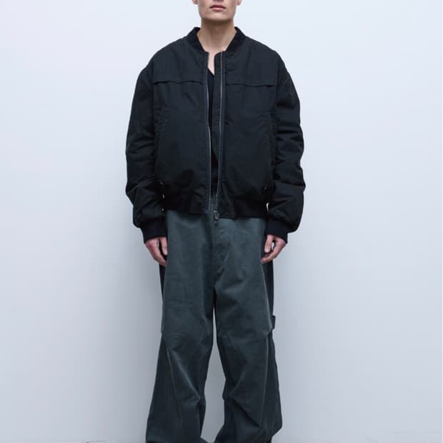 [XL] ETCE 이티씨이 워시드 코튼 봄버 자켓