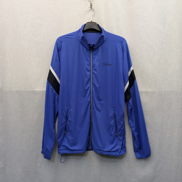 타이틀리스트 블루 바람막이 점퍼